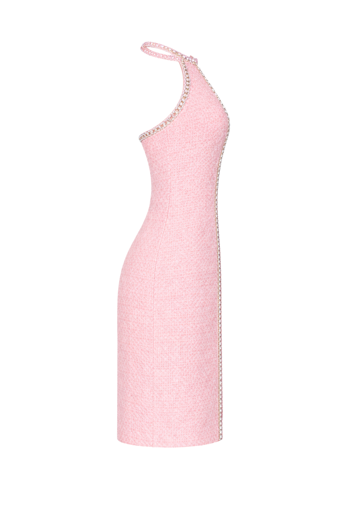 Anabelle Pink Embellished Dress