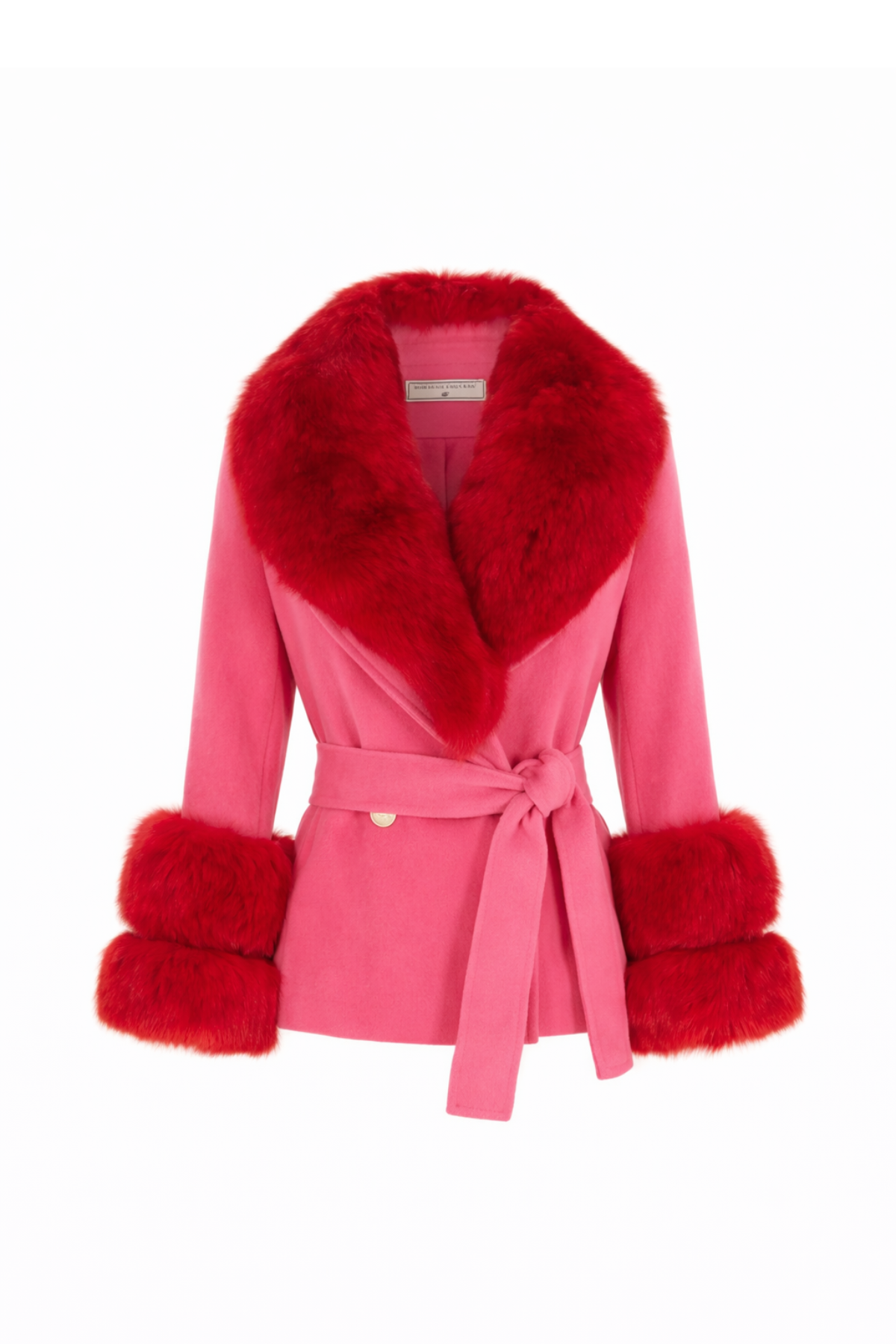 Chelsea Cashmere Jacket Hot Pink