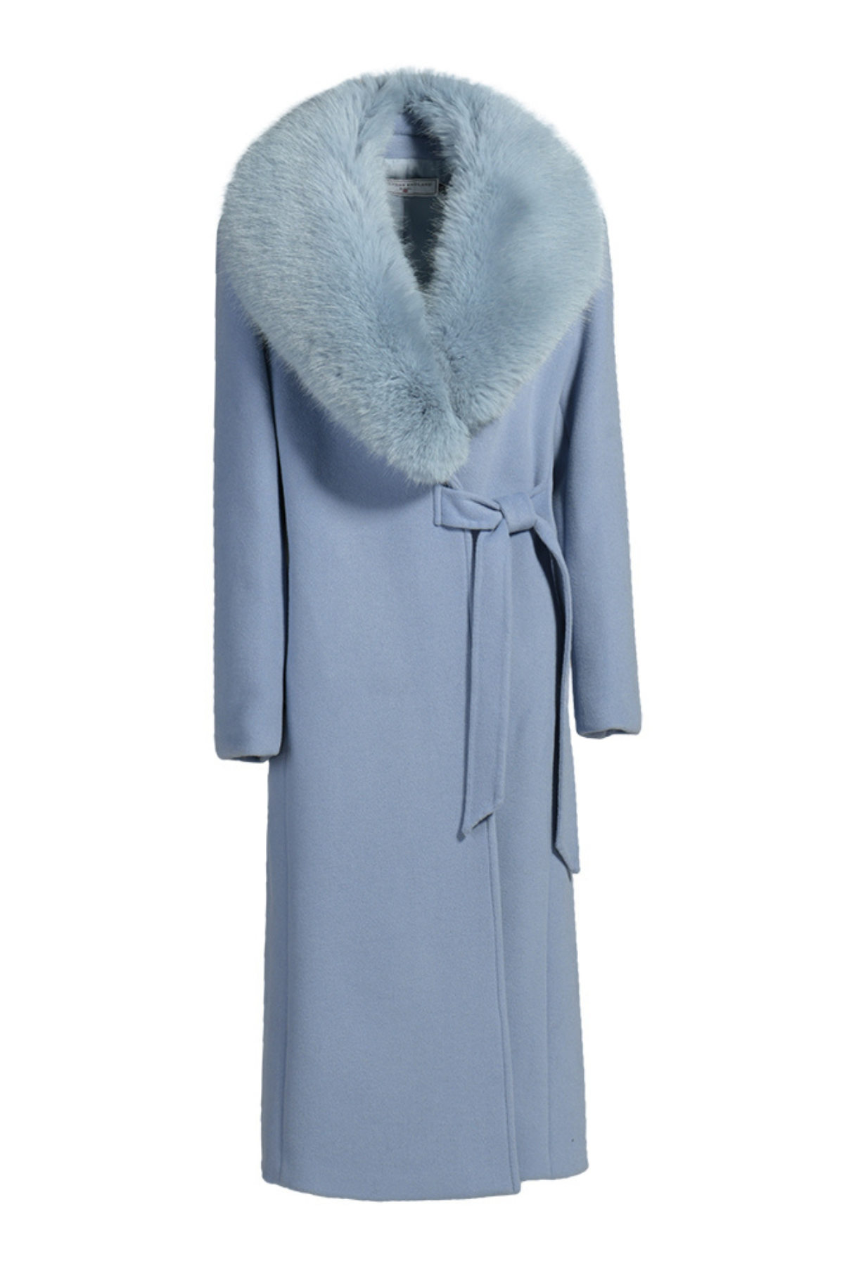 Windsor Cashmere Coat Powder Blue