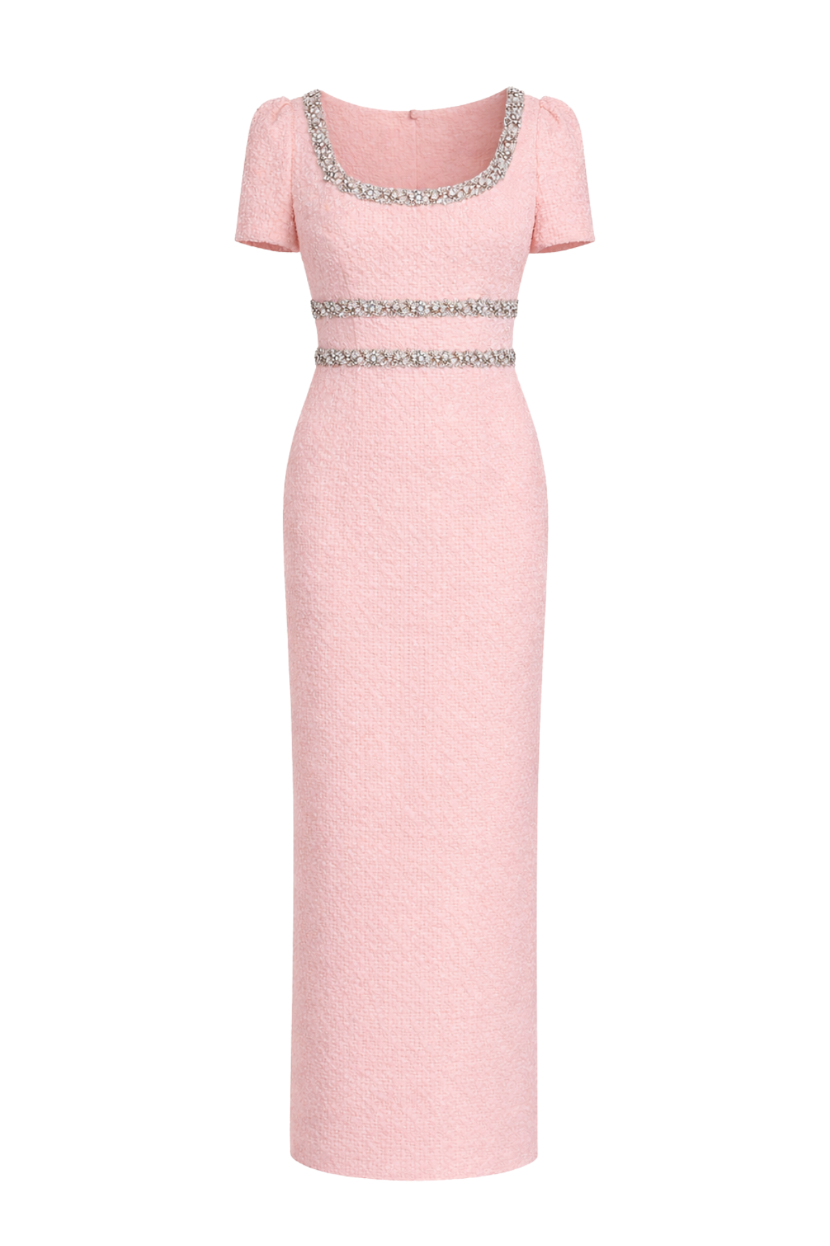 Isabelle Pink Embellished Dress