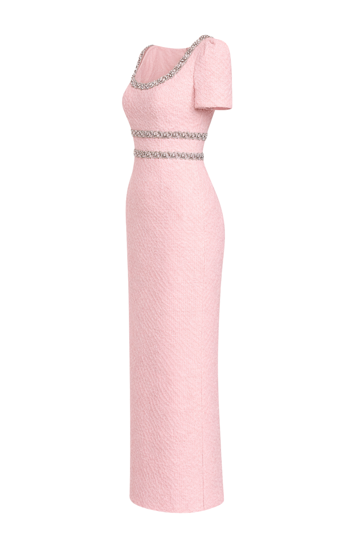 Isabelle Pink Embellished Dress