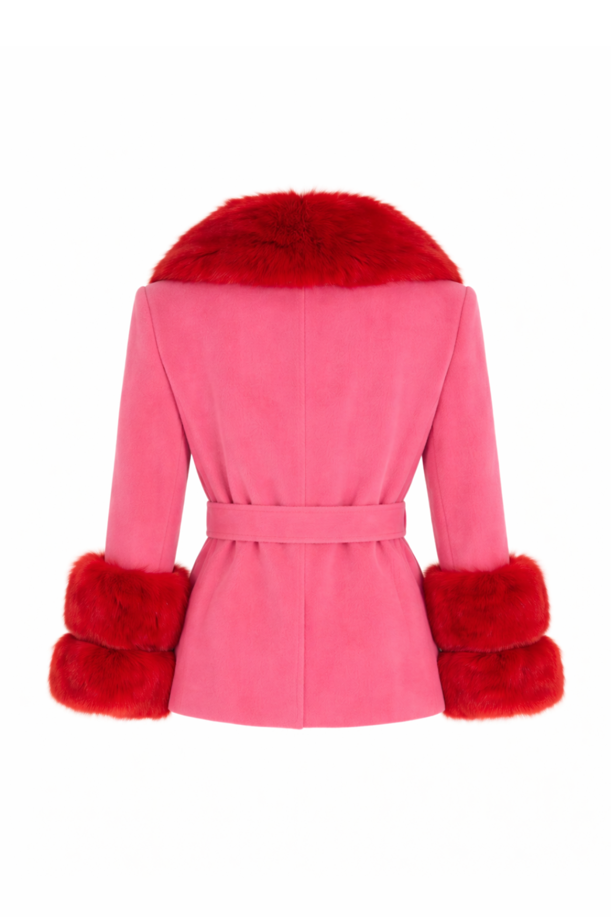 Chelsea Cashmere Jacket Hot Pink