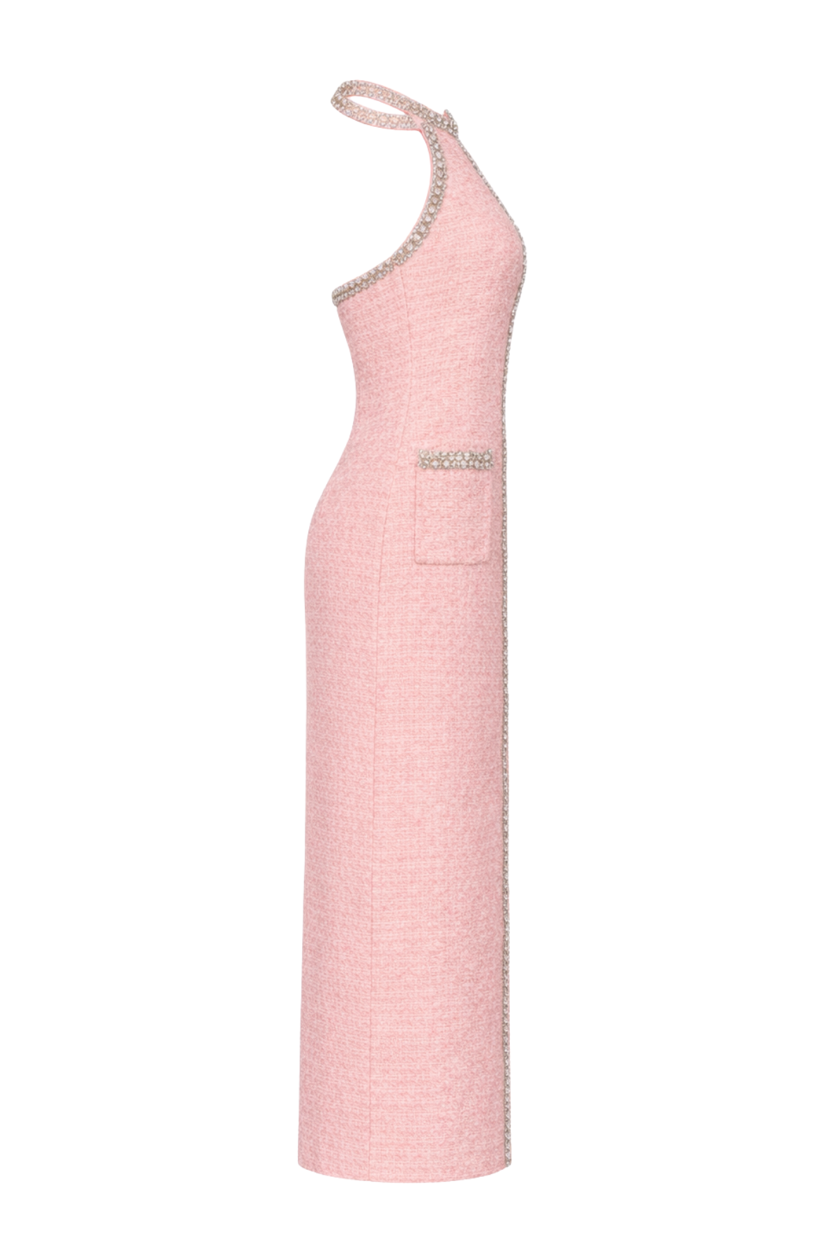 Alina Pink Embellished Dress