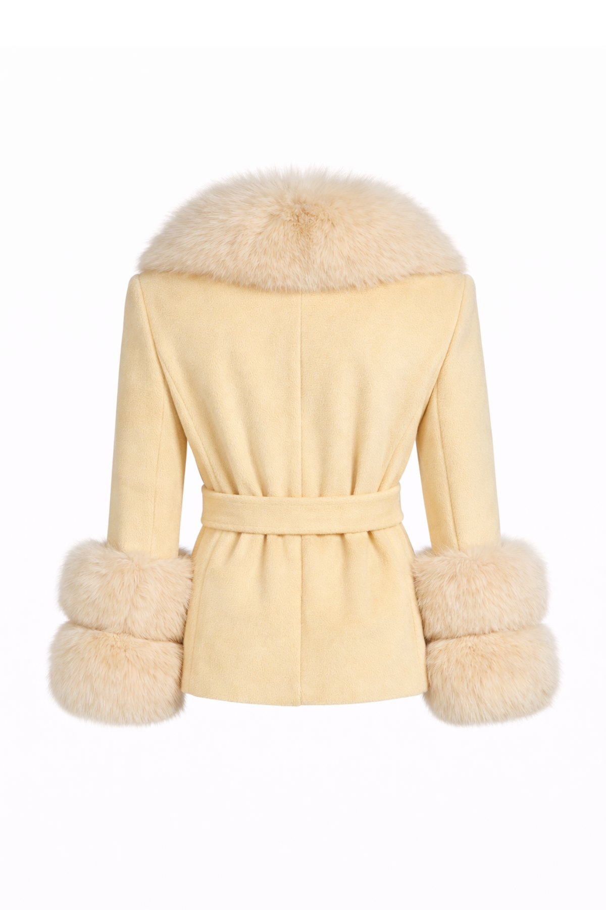 Chelsea Cashmere Jacket Butter Yellow