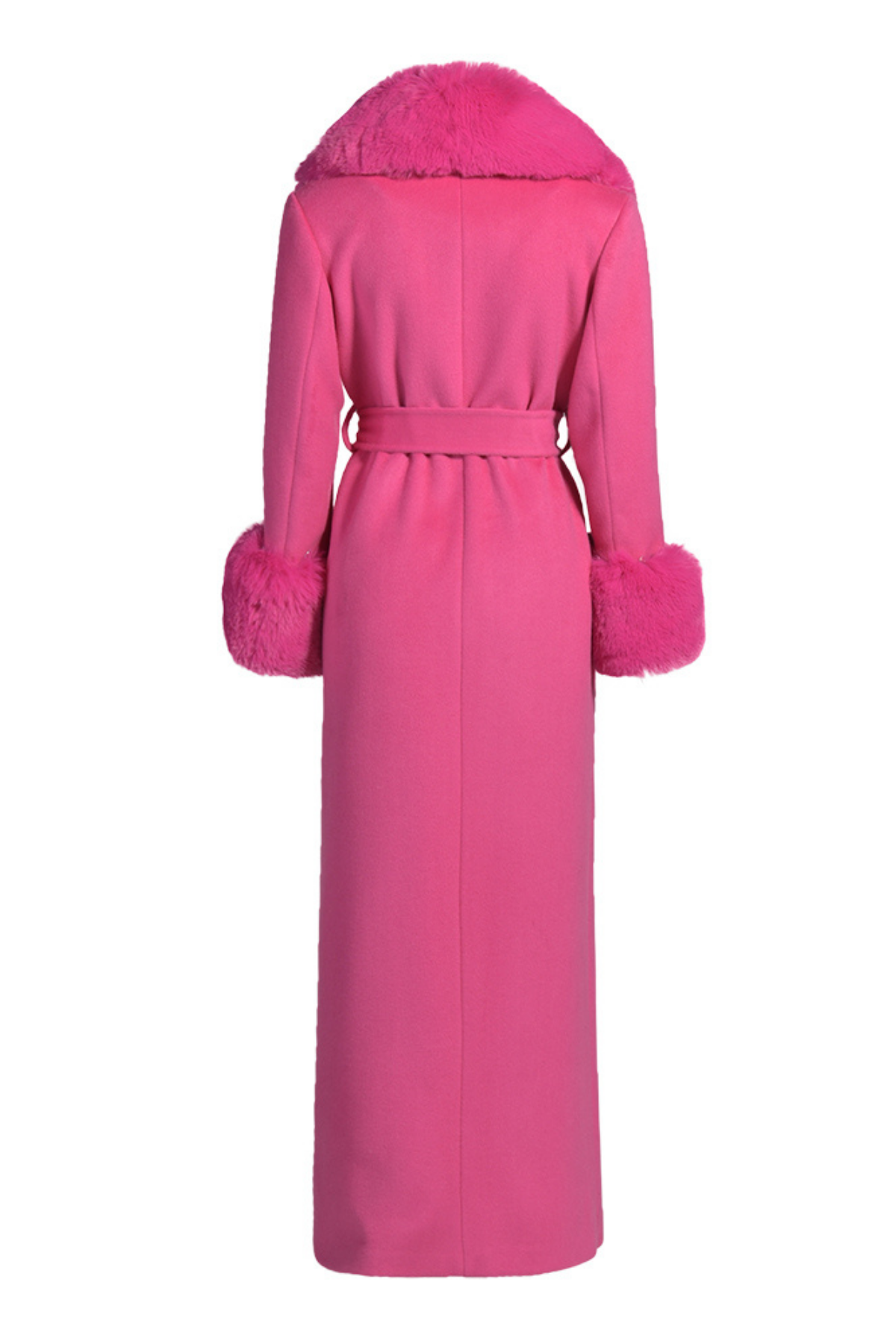 Richmond Cashmere Coat Hot Pink