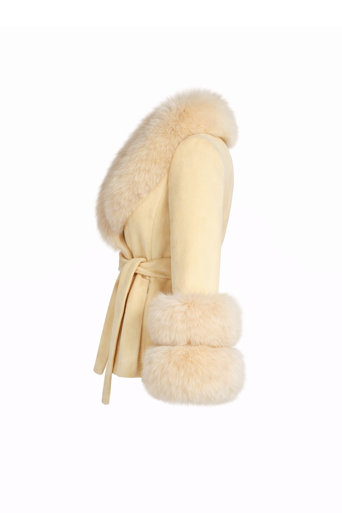 Chelsea Cashmere Jacket Butter Yellow