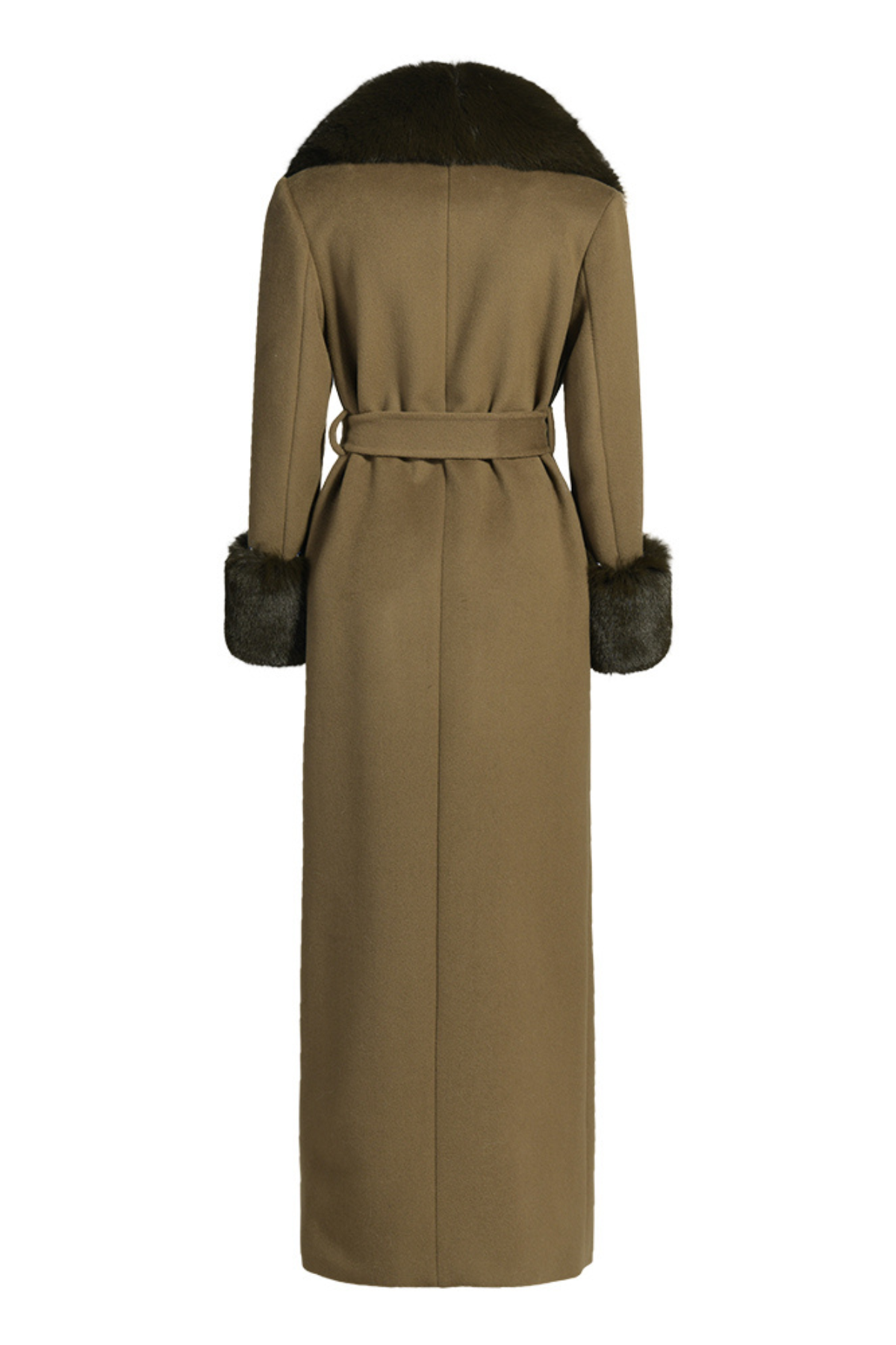 Richmond Cashmere Coat Olive