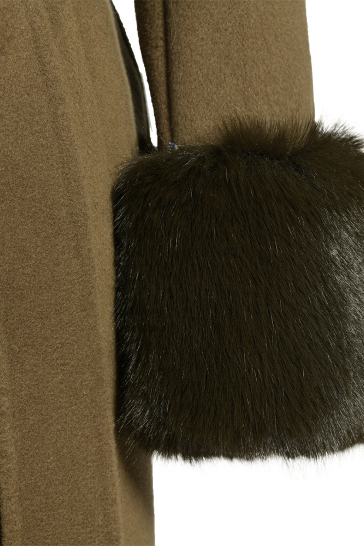 Richmond Cashmere Coat Olive