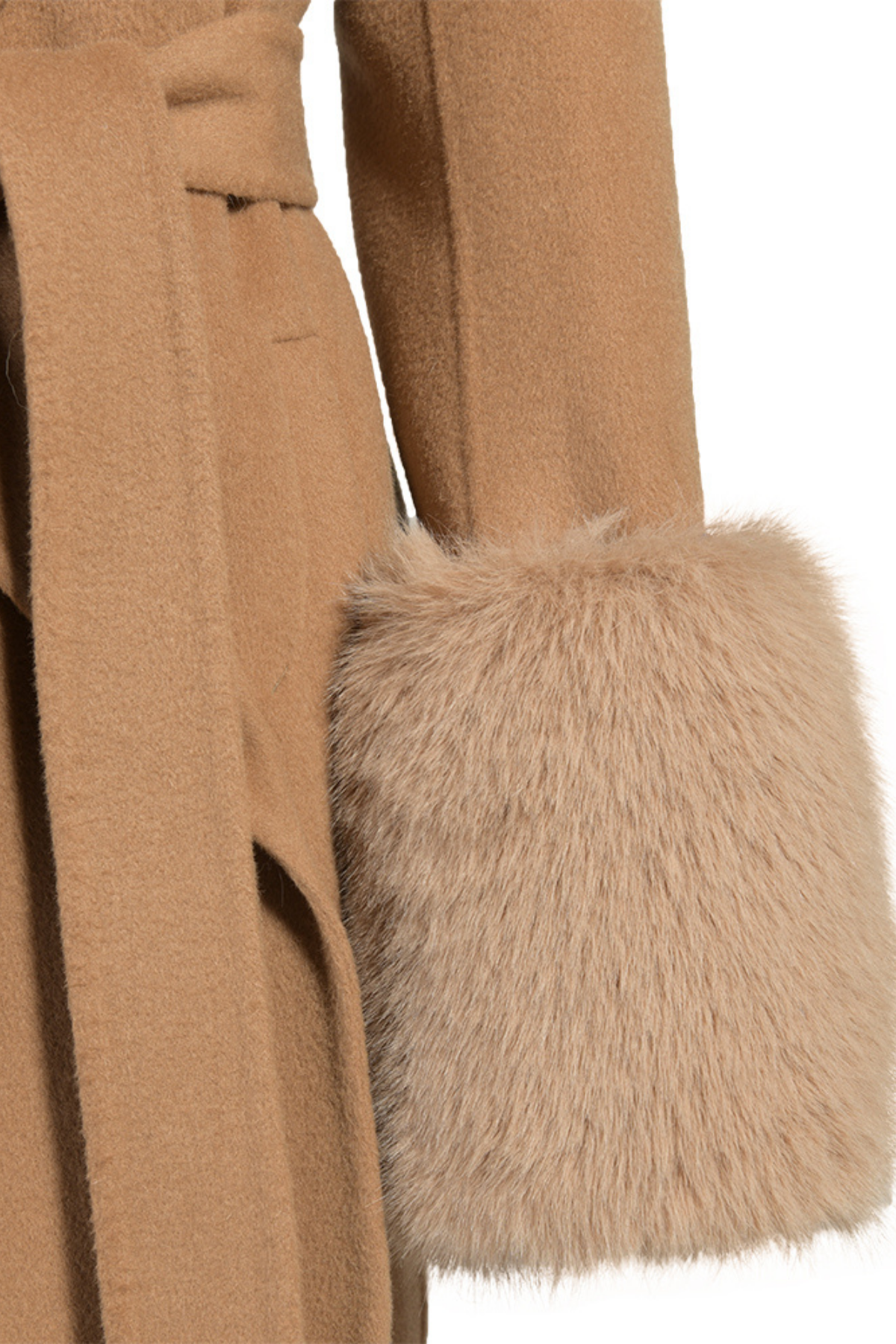 Belmont Cashmere Coat Tan