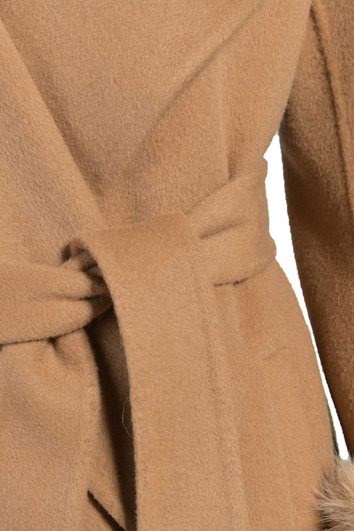 Belmont Cashmere Coat Tan