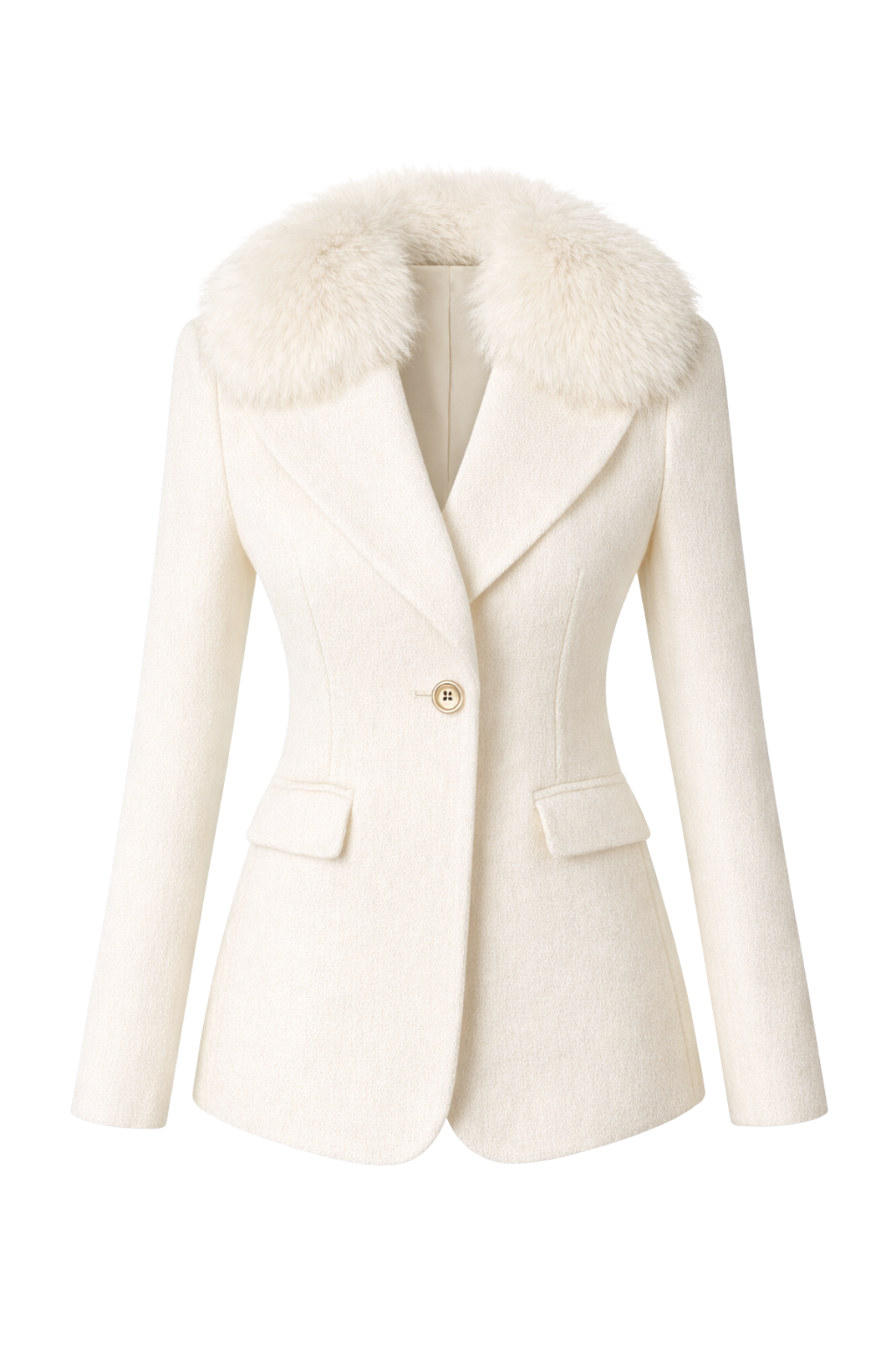 Chatsworth Ivory Cashmere Blazer