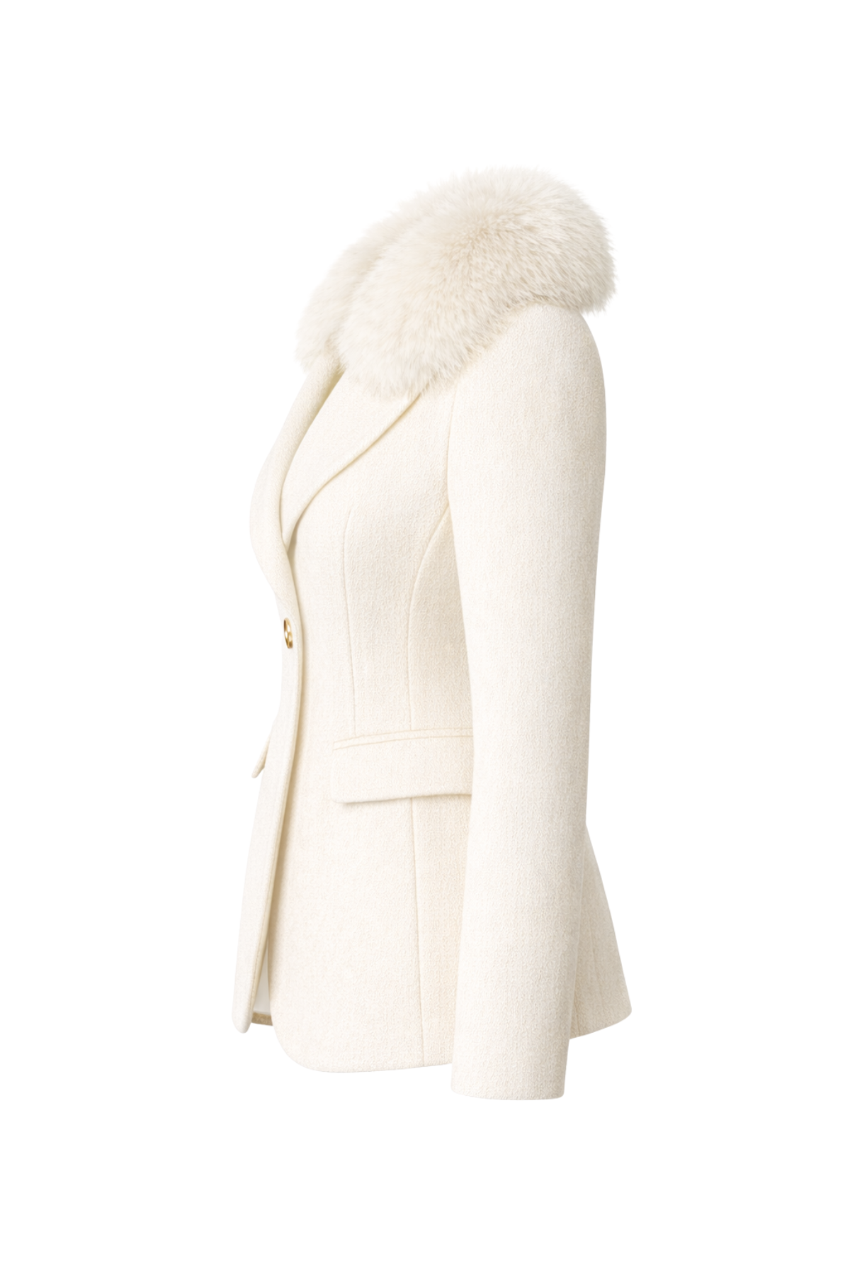 Chatsworth Ivory Cashmere Blazer