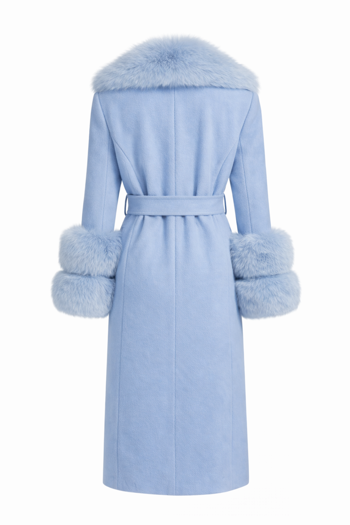 Belgravia Cashmere Coat Powder Blue
