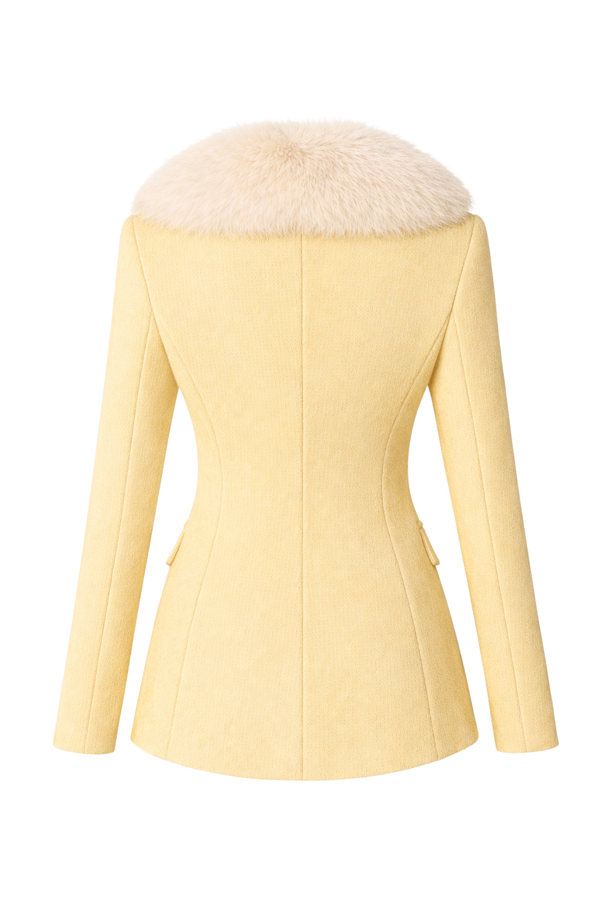 Chatsworth Butter Yellow Cashmere Blazer