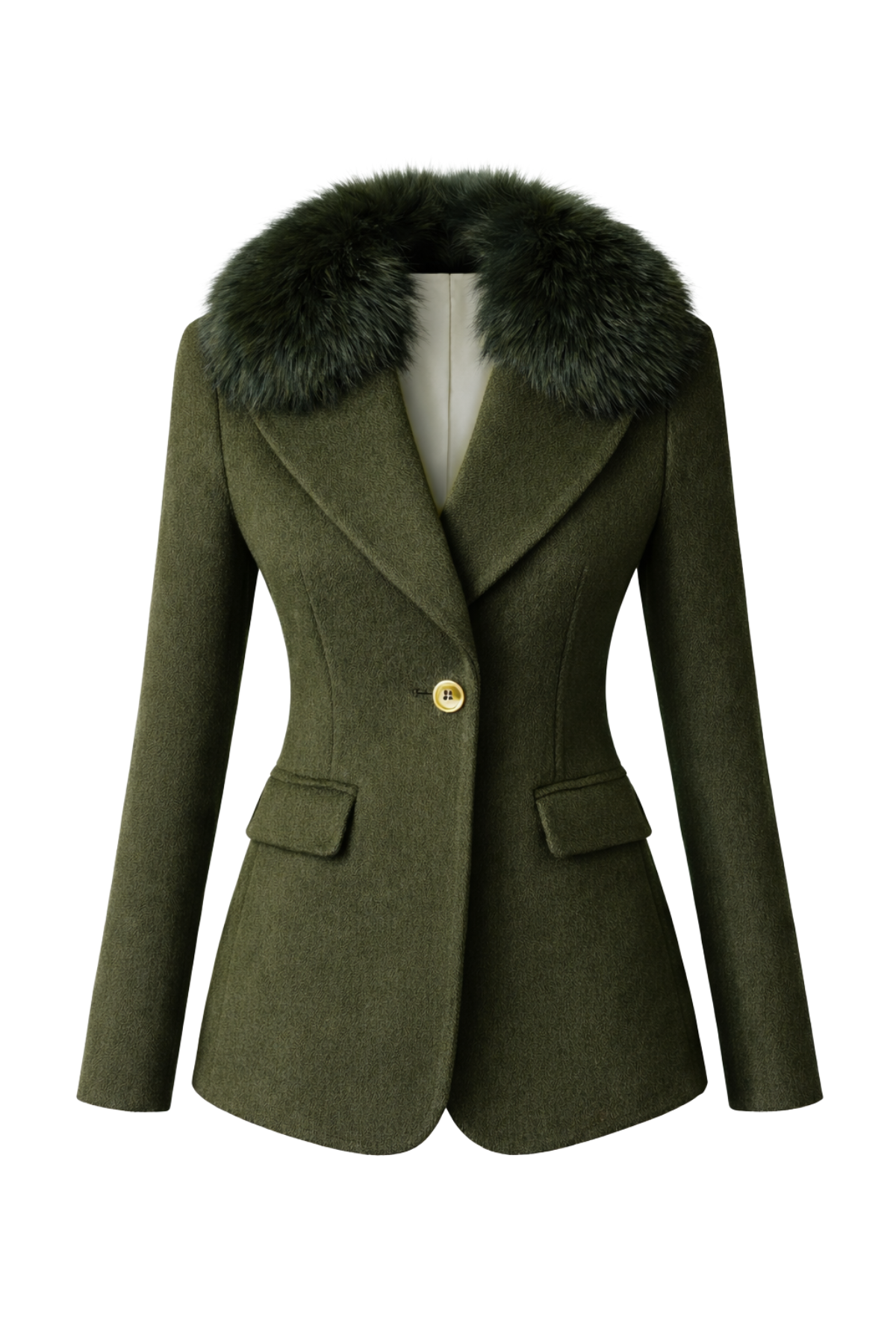 Chatsworth Olive Cashmere Blazer