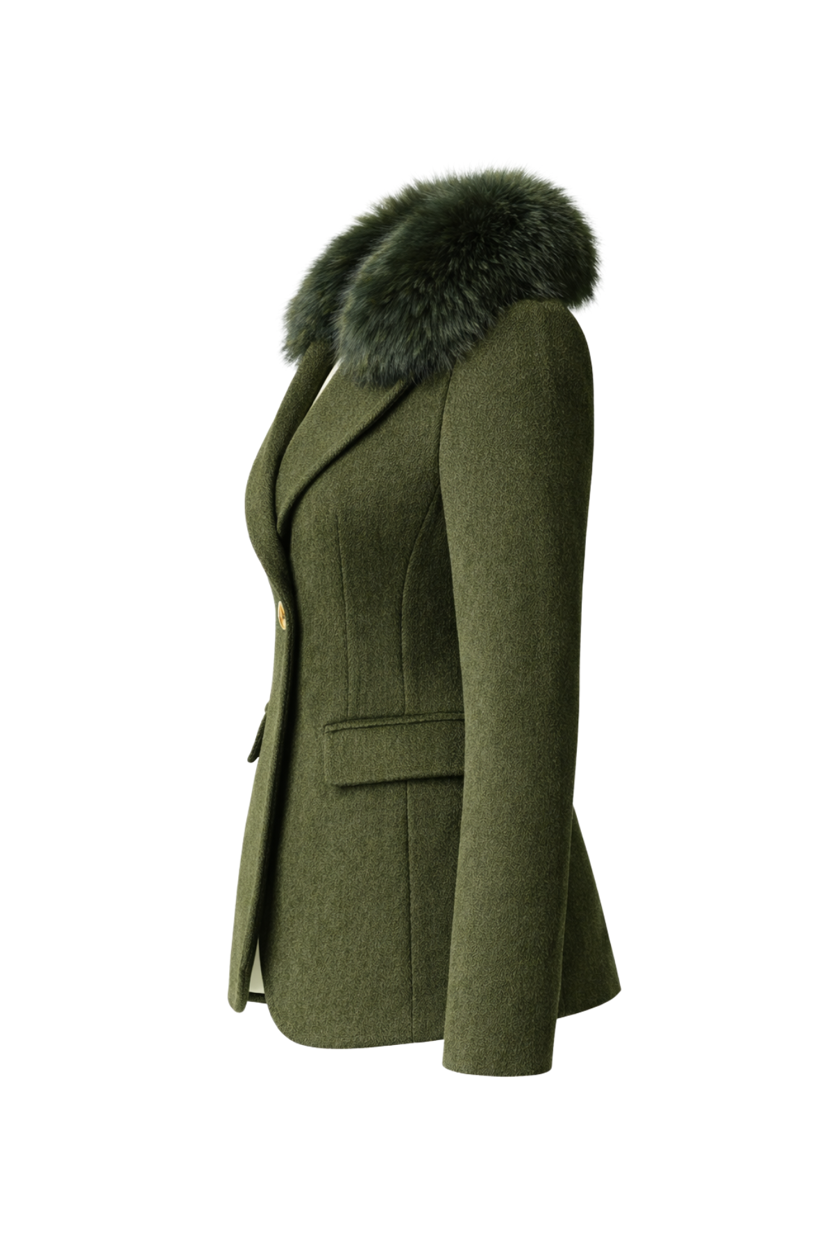 Chatsworth Olive Cashmere Blazer