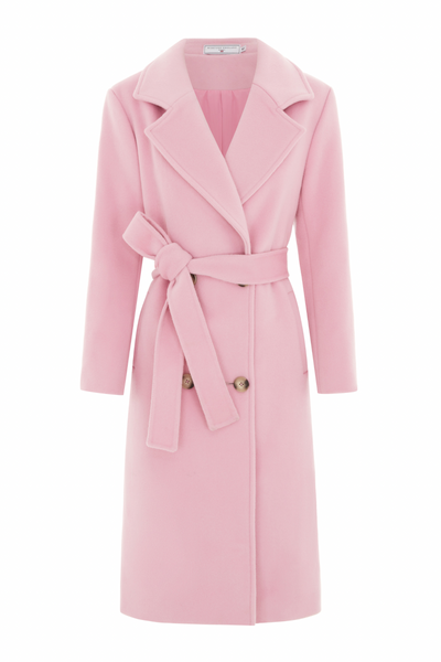 Highgrove Cashmere Coat Pink