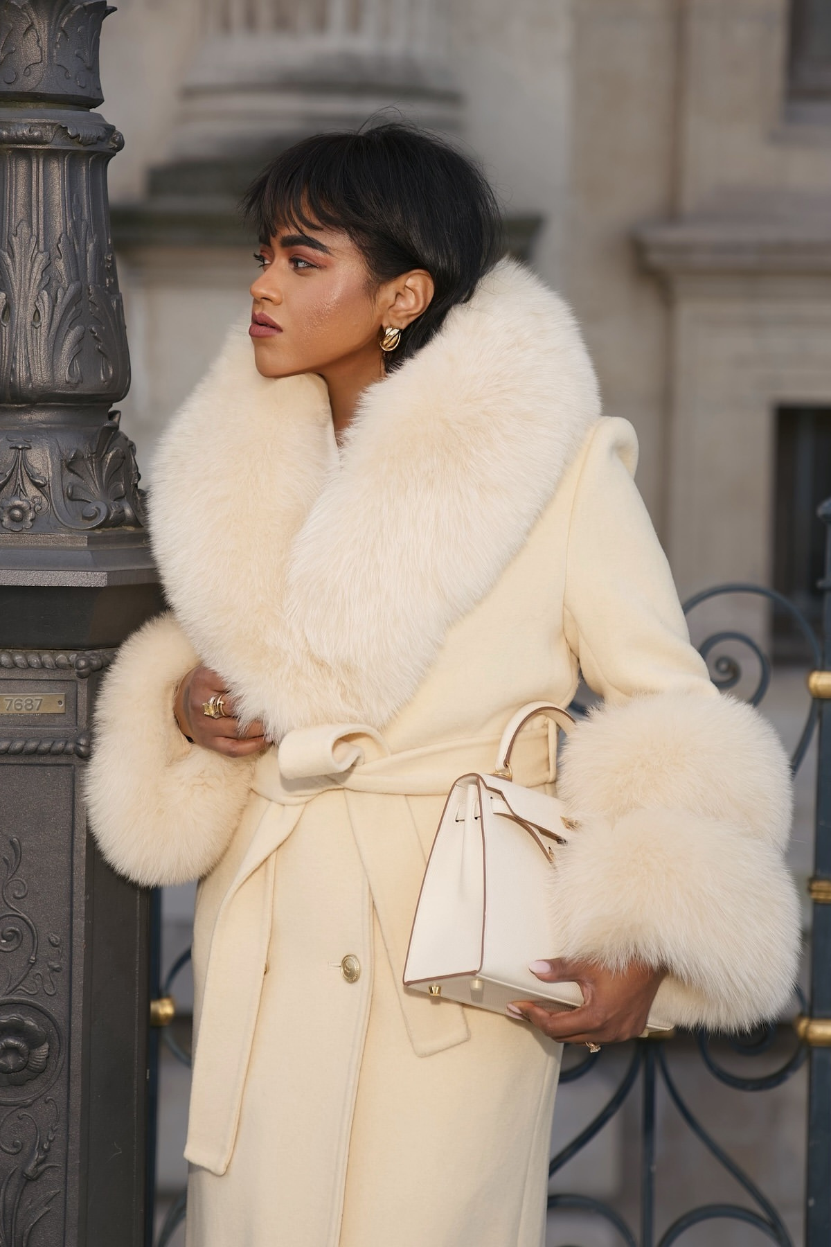 Mayfair Cashmere Coat Butter Yellow