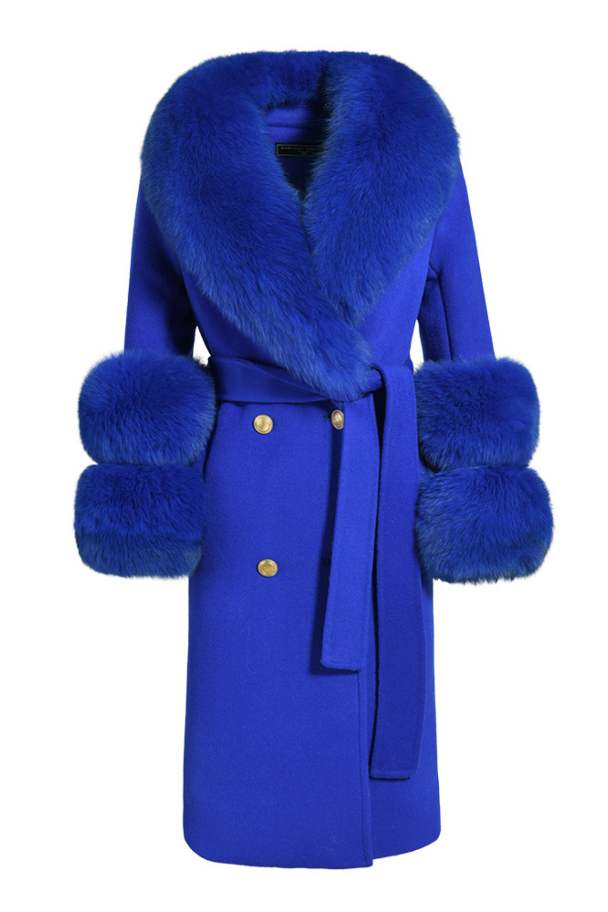 Belgravia Cashmere Coat Royal Blue