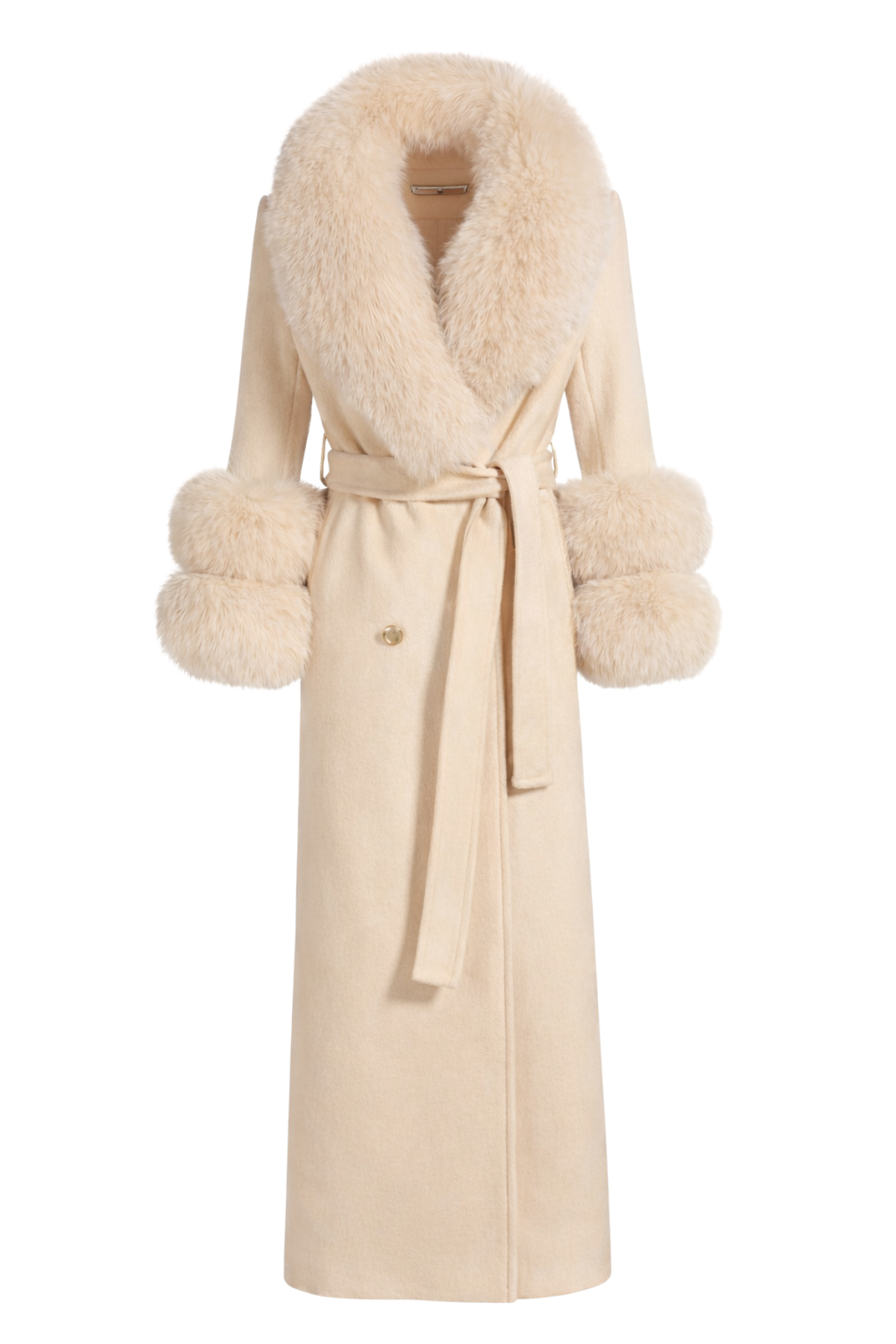 Mayfair Cashmere Coat Beige