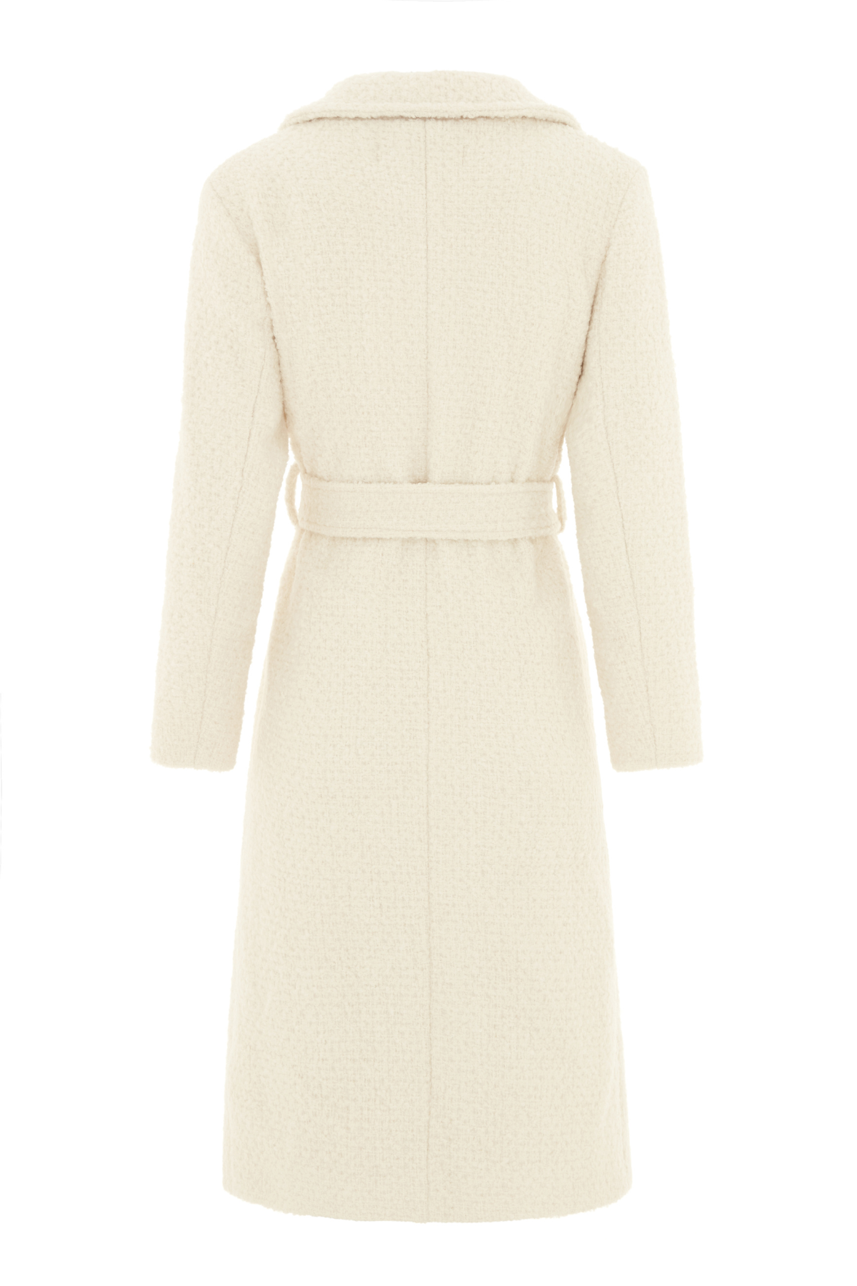 Highgrove Coat White Tweed