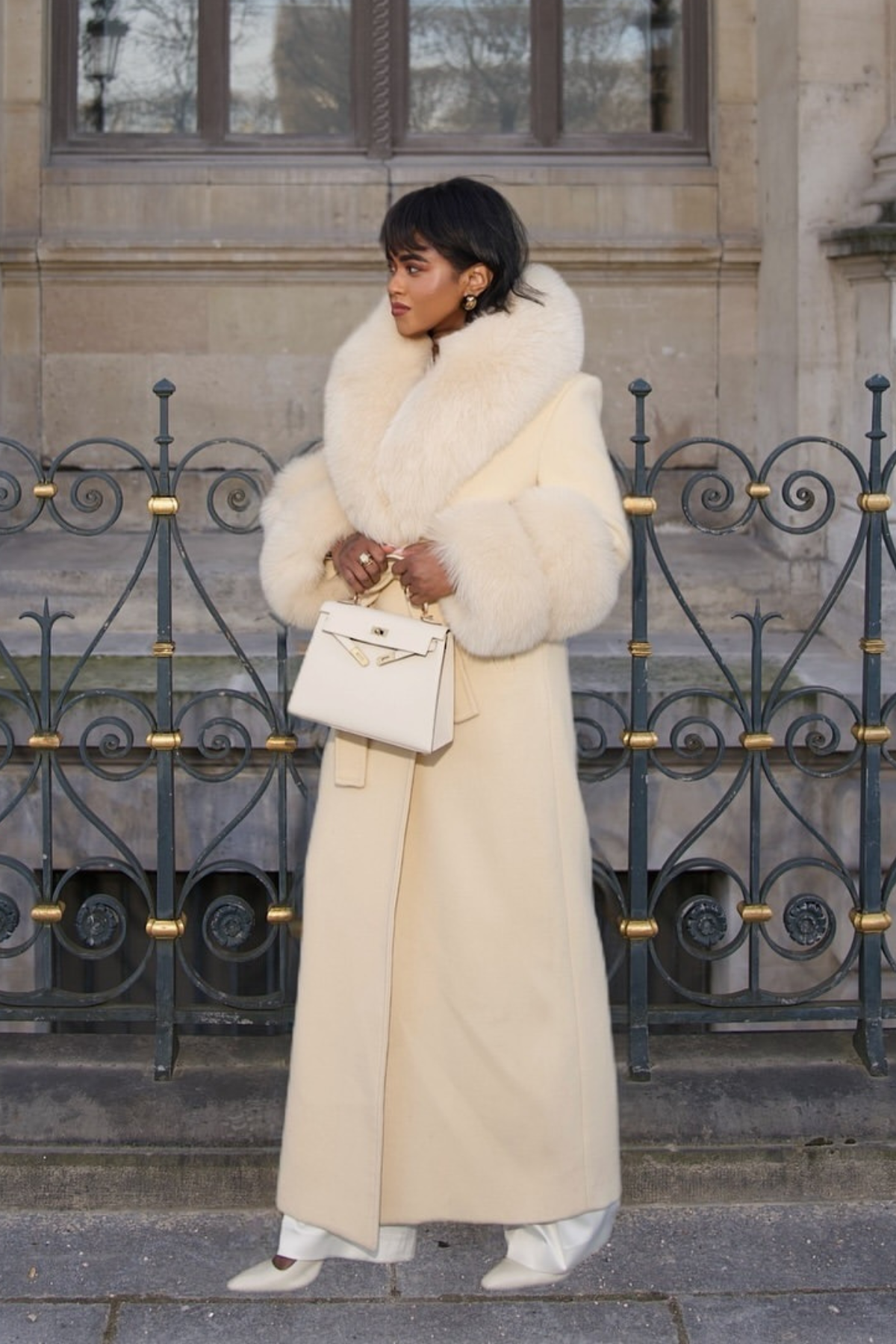 Mayfair Cashmere Coat Butter Yellow