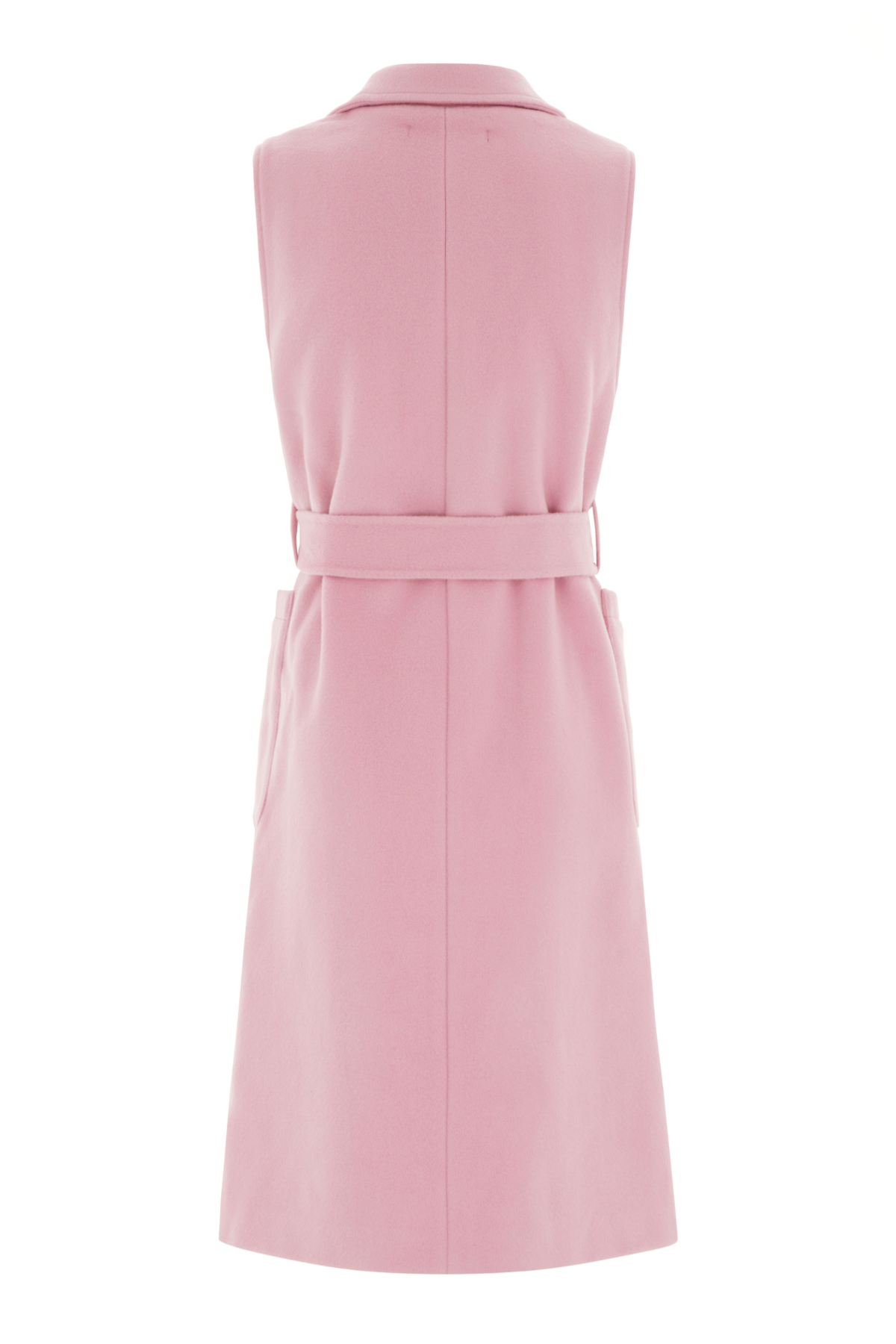 The Knightsbridge Sleeveless Coat Pink