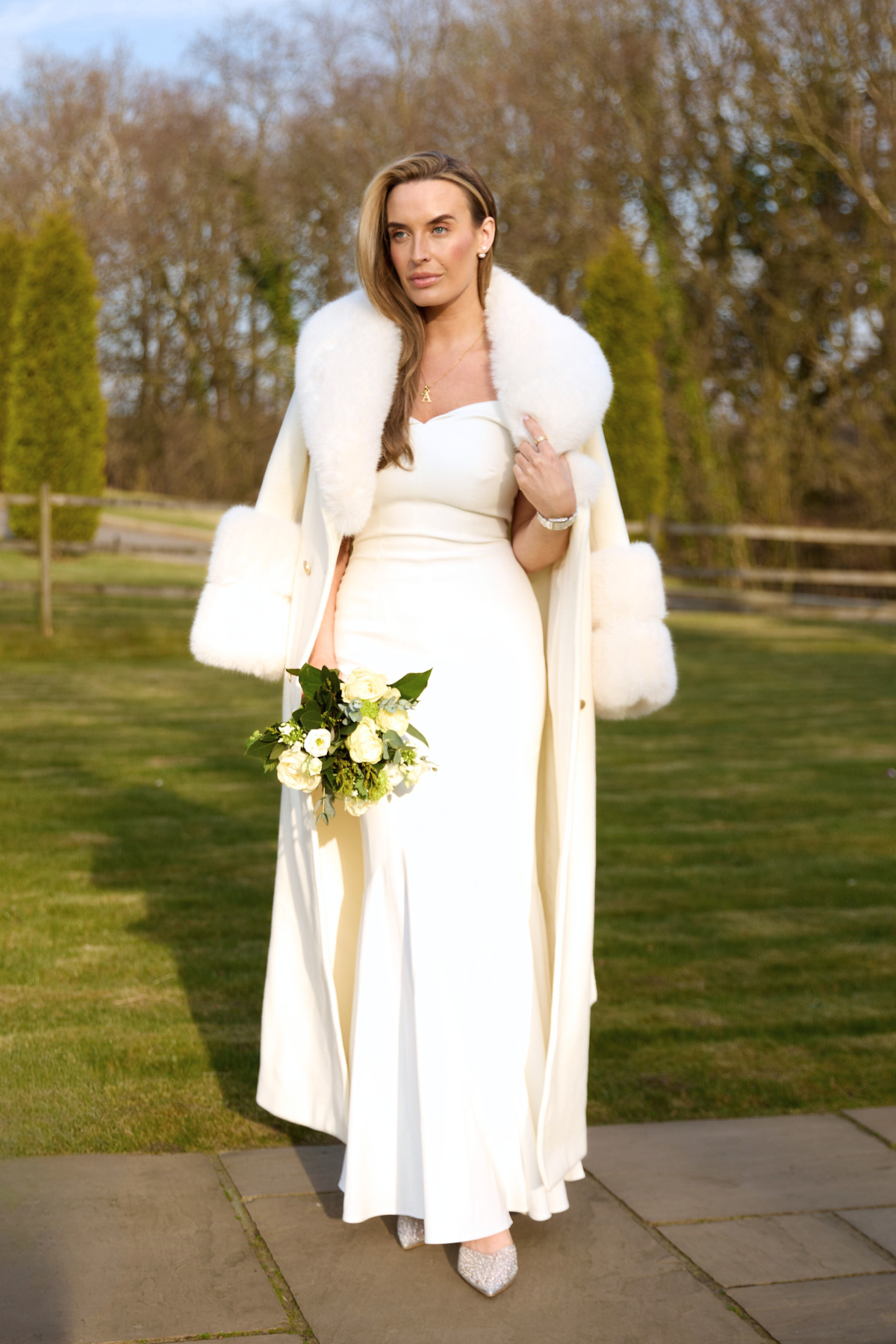 Mayfair Cashmere Coat Ivory