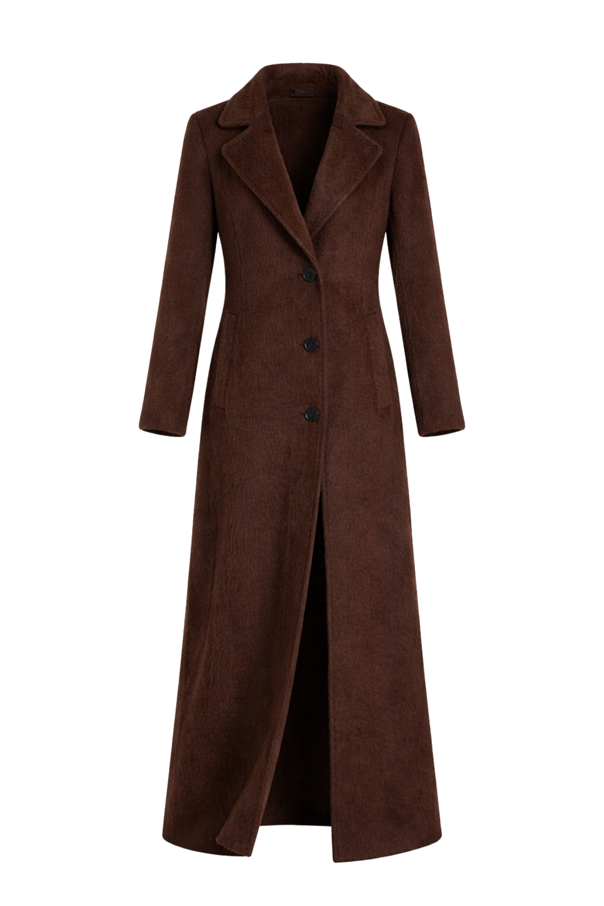 Chatsworth Alpaca Coat Chocolate Brown