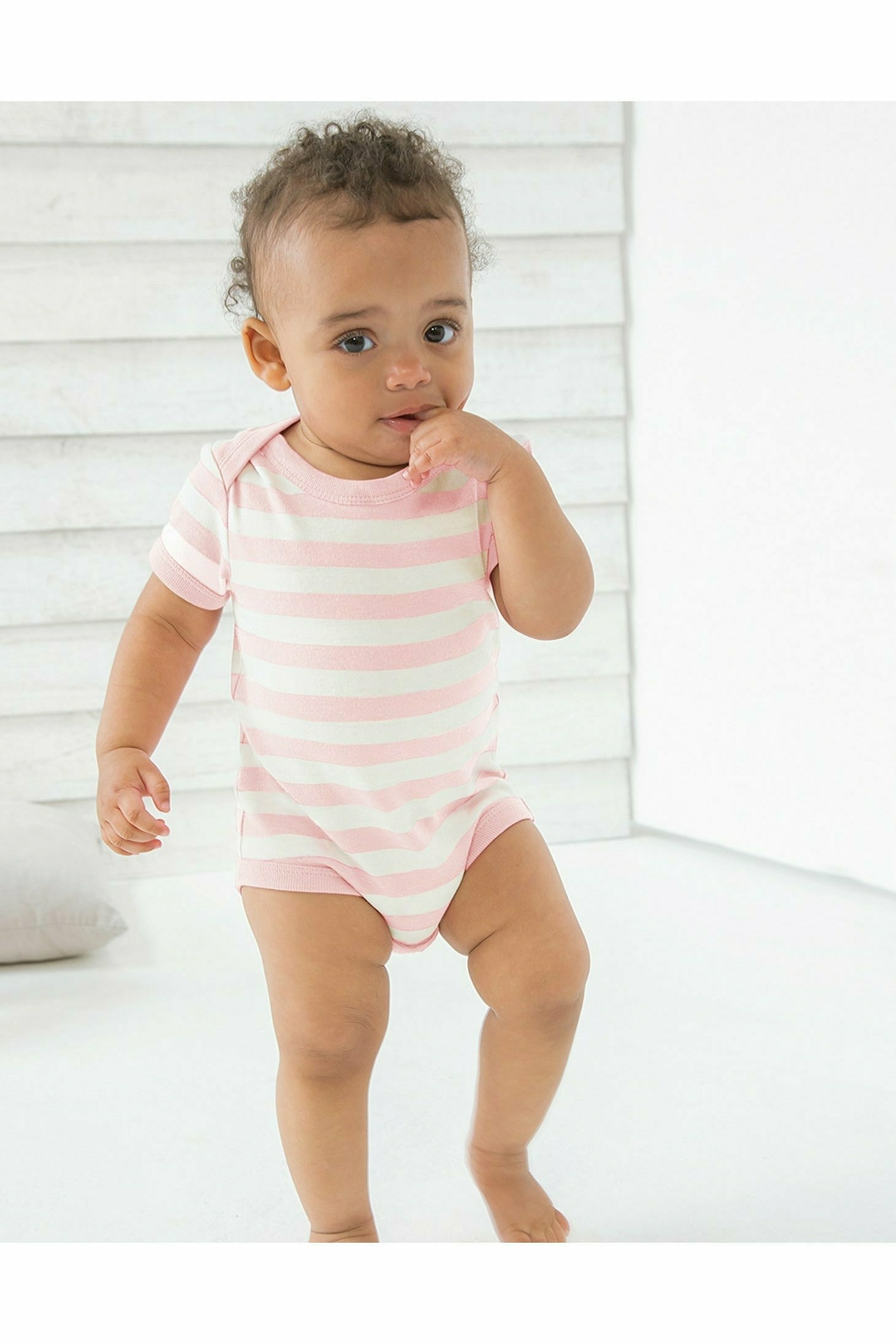 Cotton Striped Bodysuit