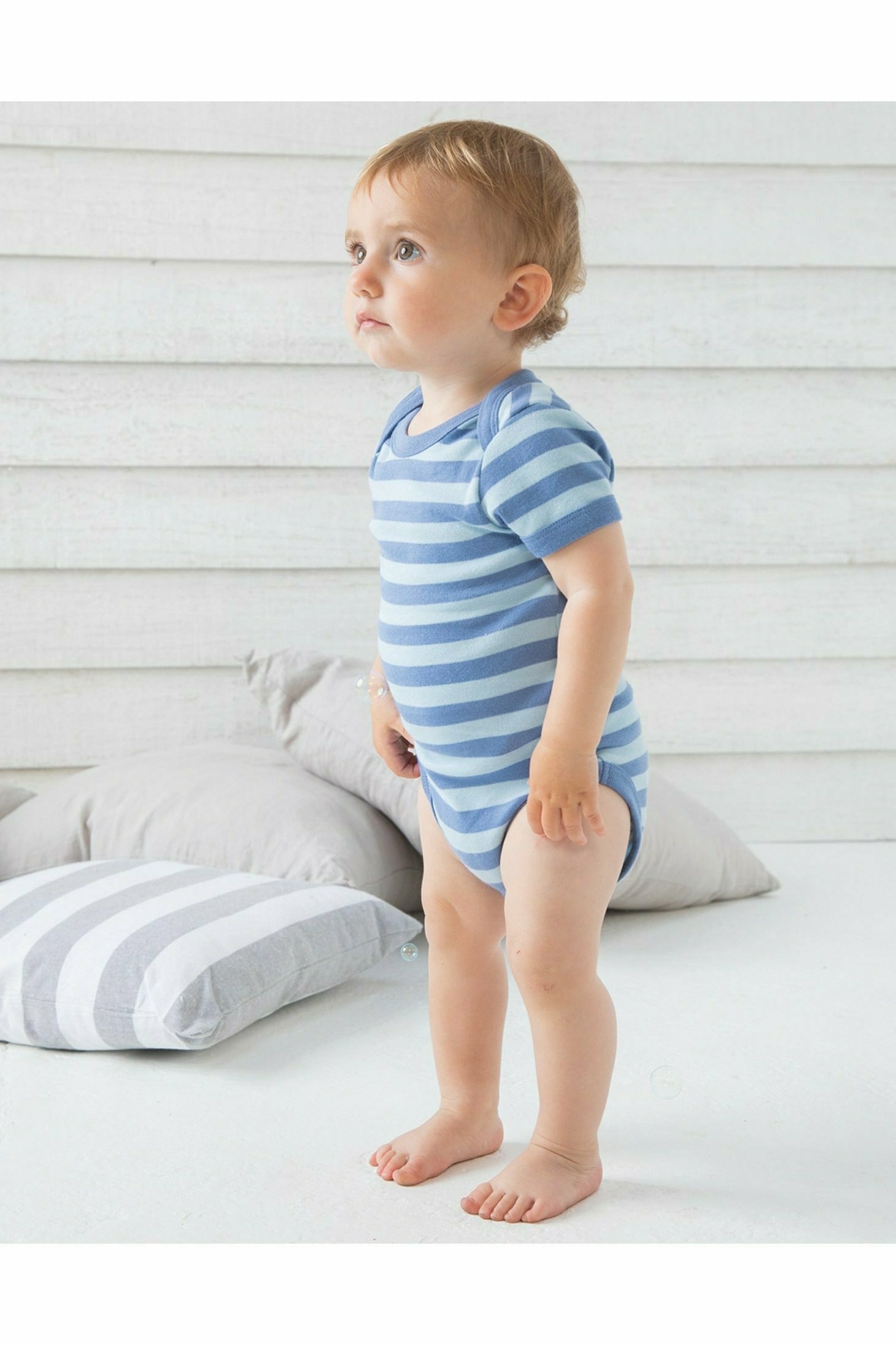 Cotton Striped Bodysuit