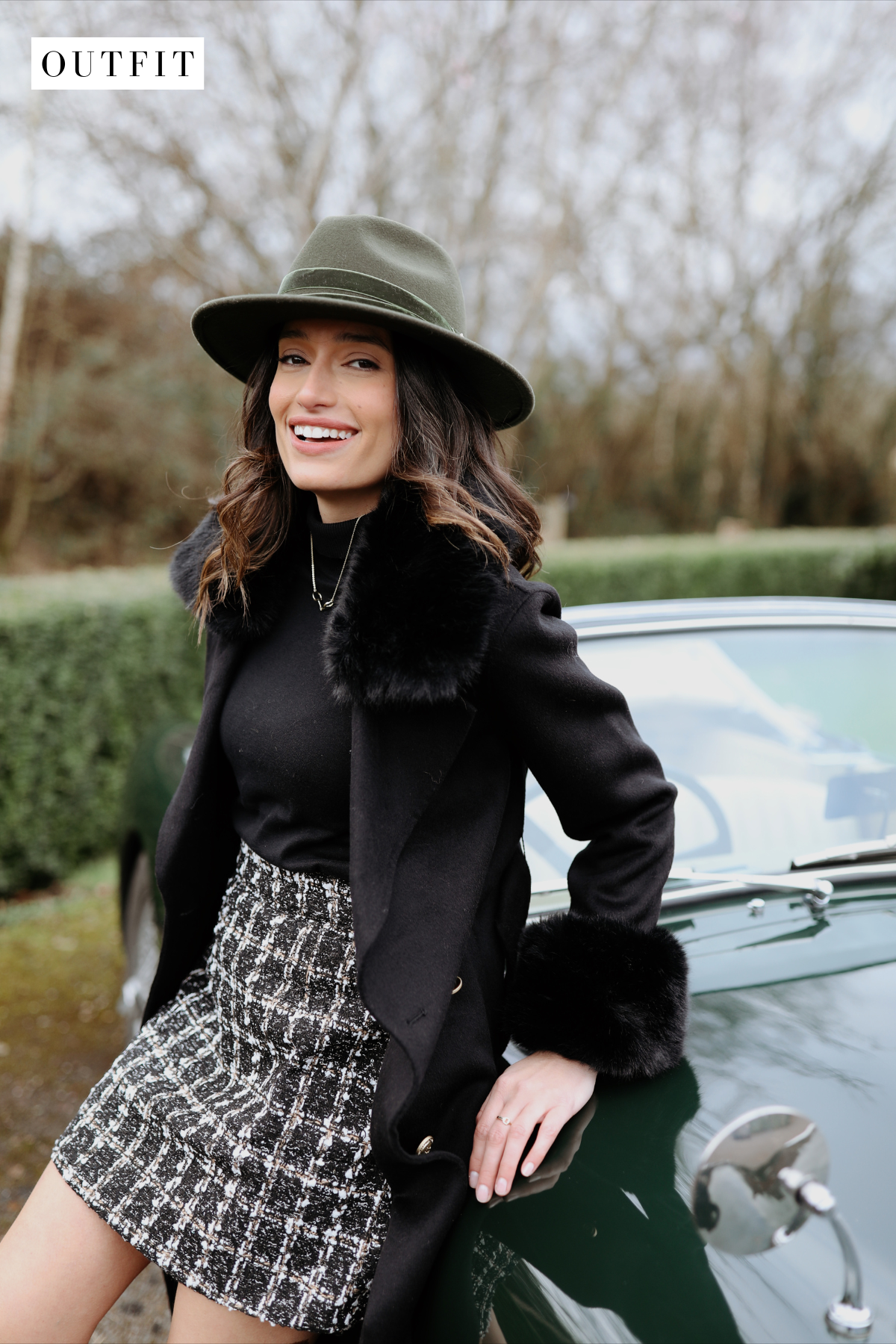 The Tweed Skirt Look