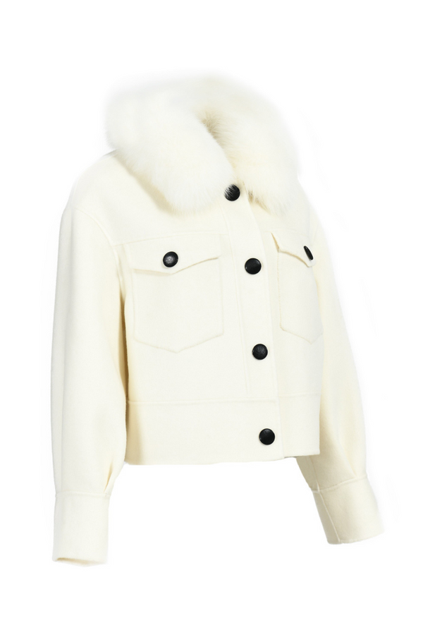 Hampstead Cashmere Jacket White