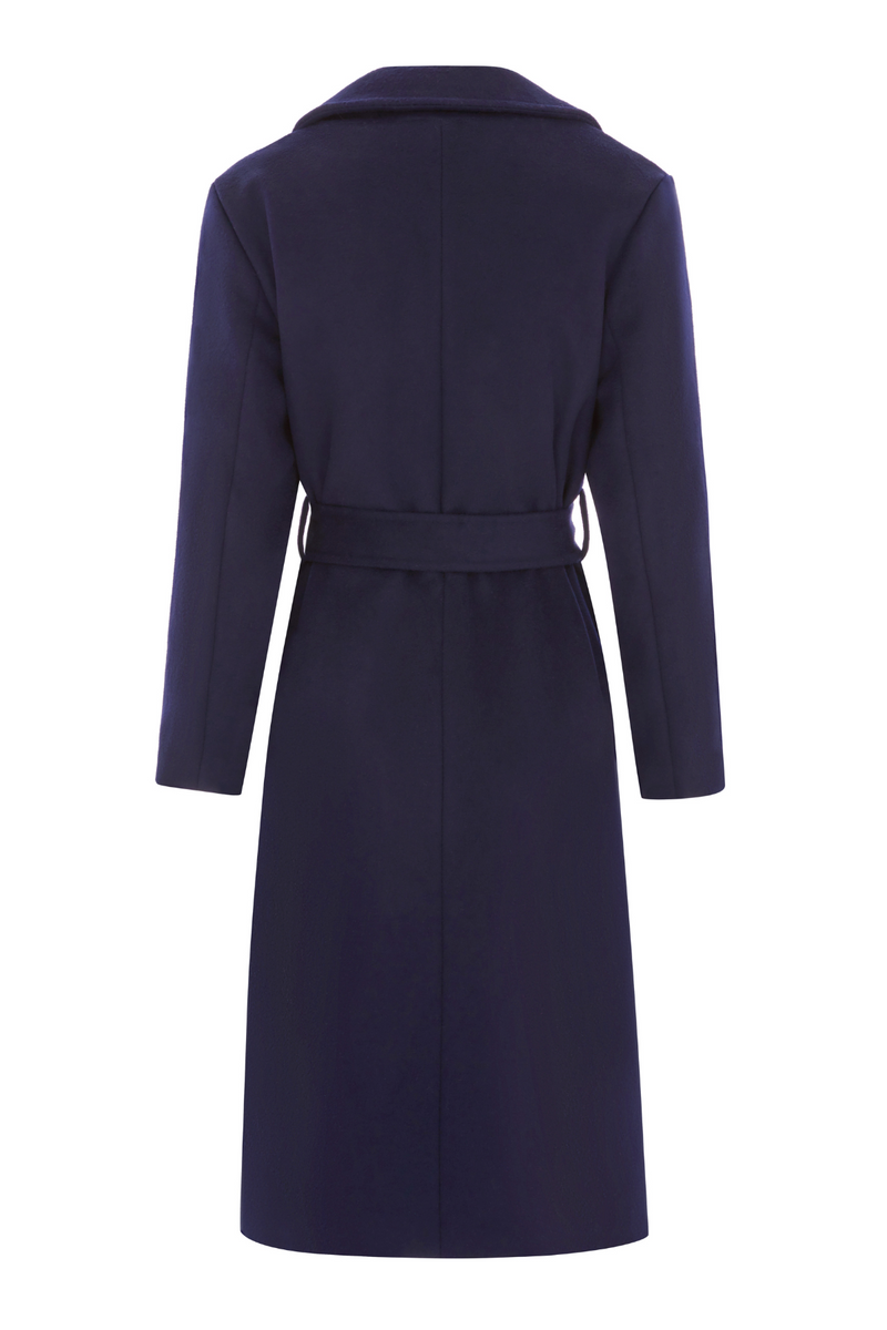 Highgrove Cashmere Coat Navy