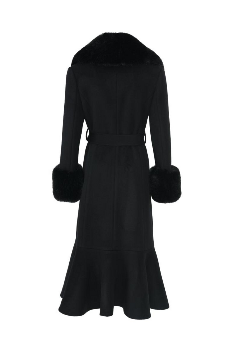 Peplum coat uk hotsell