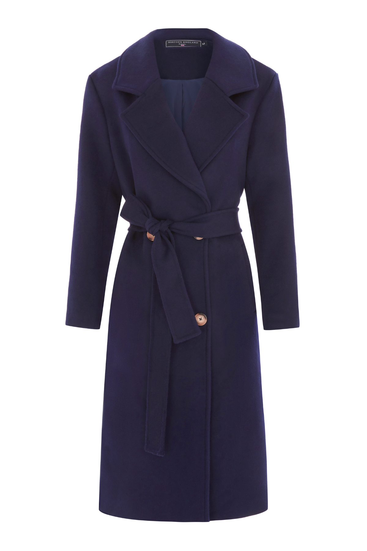 Highgrove Cashmere Coat Navy