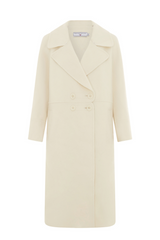 SAMPLE The Marlborough Coat Cream Size 10,12,14,18