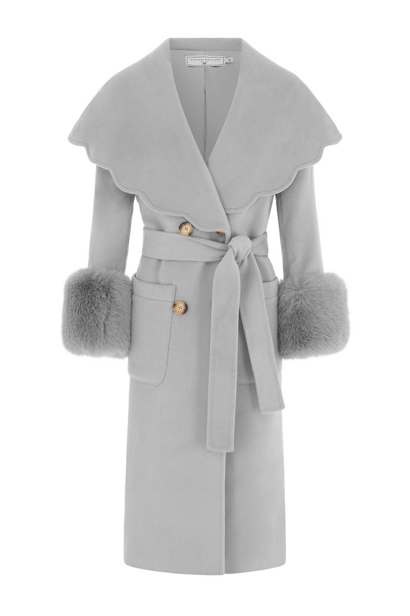 Beaumont Cashmere Coat Grey