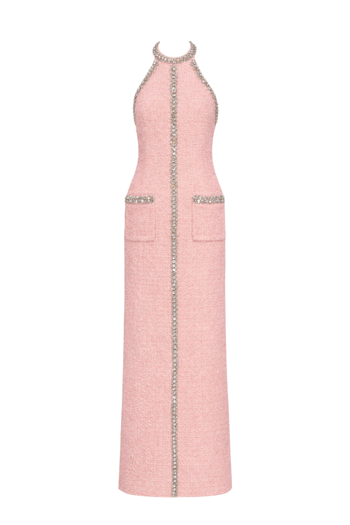 Alina Pink Embellished Dress
