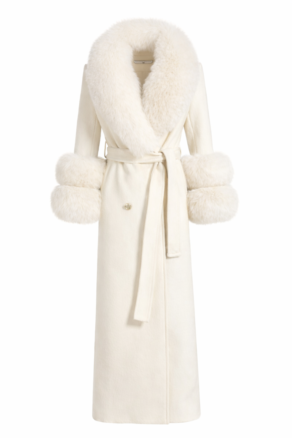 Mayfair Cashmere Coat Ivory