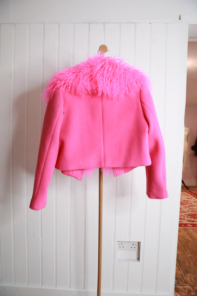 Hot Pink Jacket - Size 10