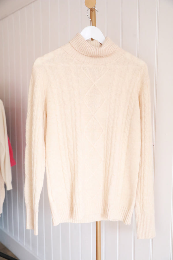 Wool Cable Knit Jumper 3 - Size 10