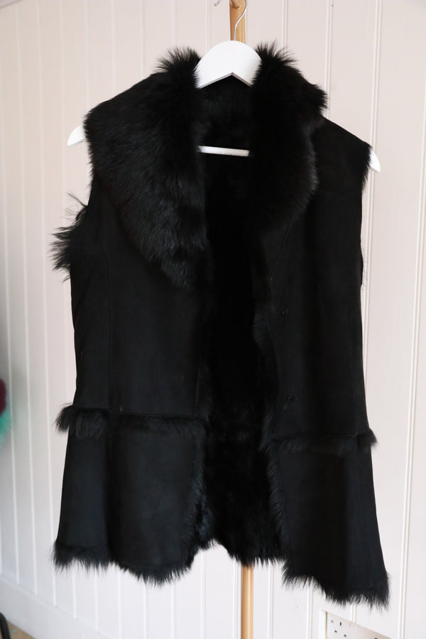 Toscana Gilet Black - size 10