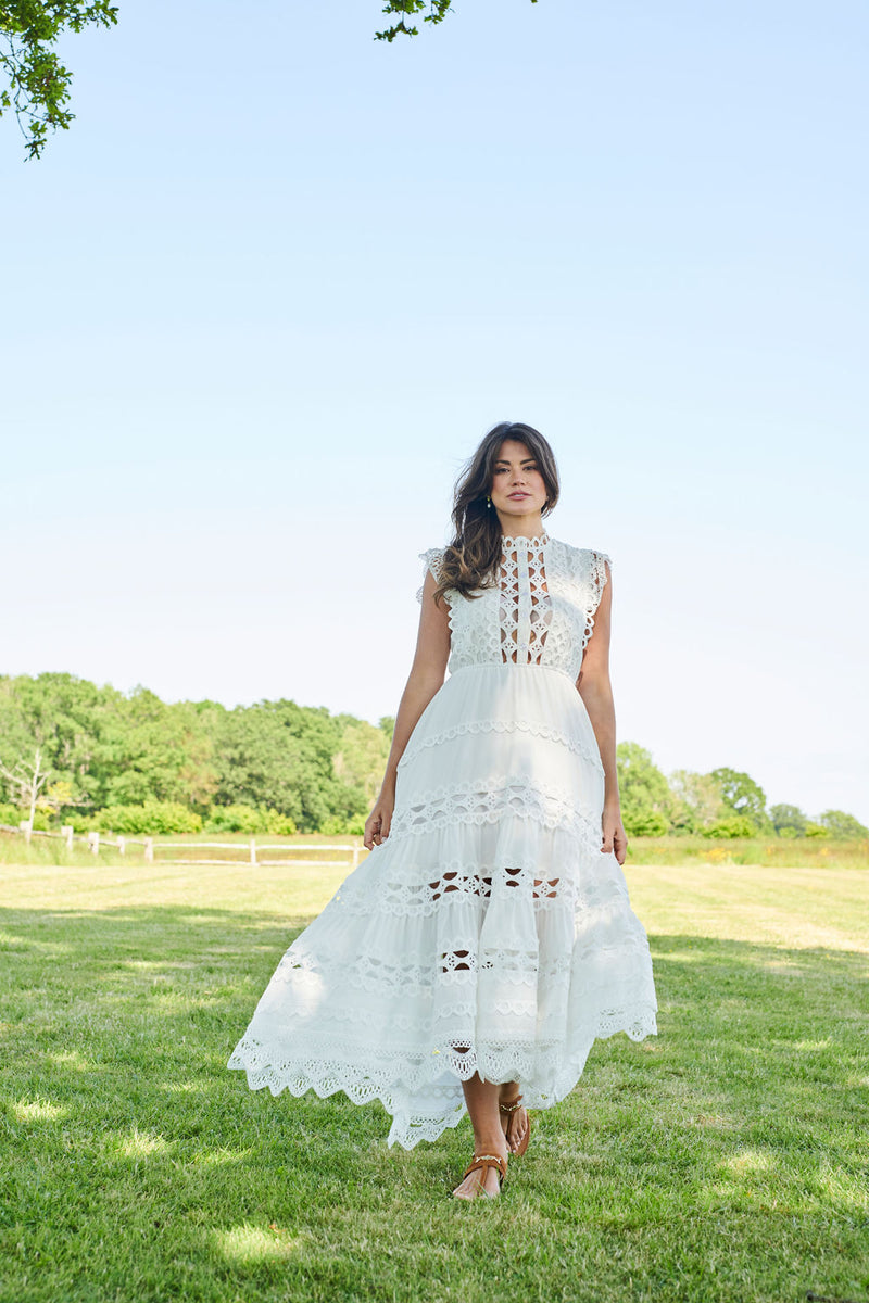 The Riviera Maxi Dress White