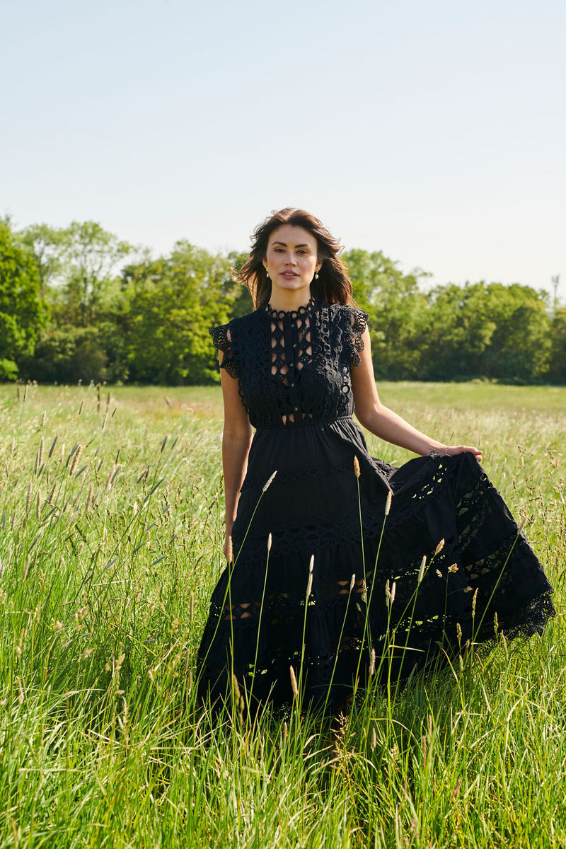 The Riviera Maxi Dress Black