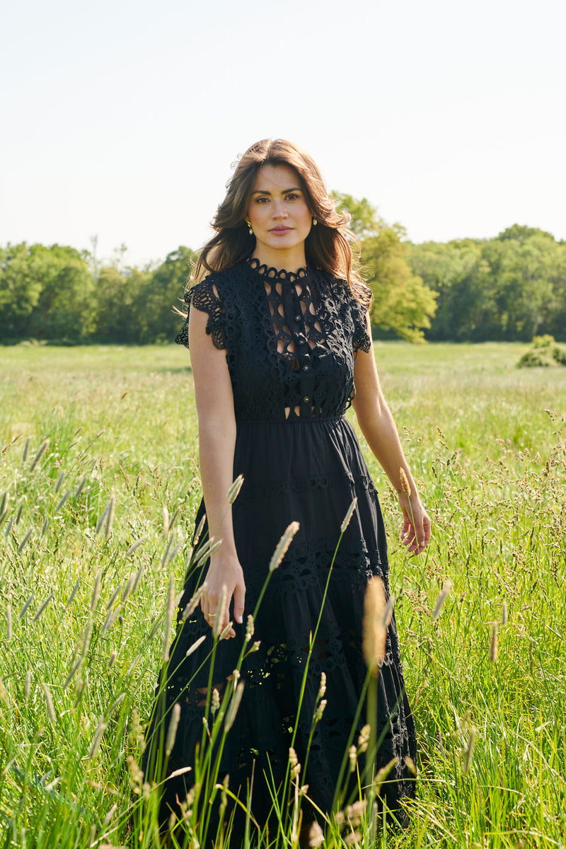 The Riviera Maxi Dress Black