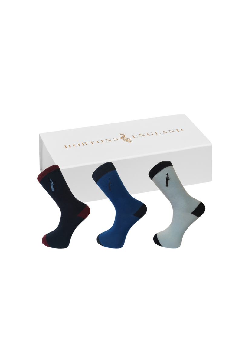 The Blue Sock Gift Set - 9 Pair Box