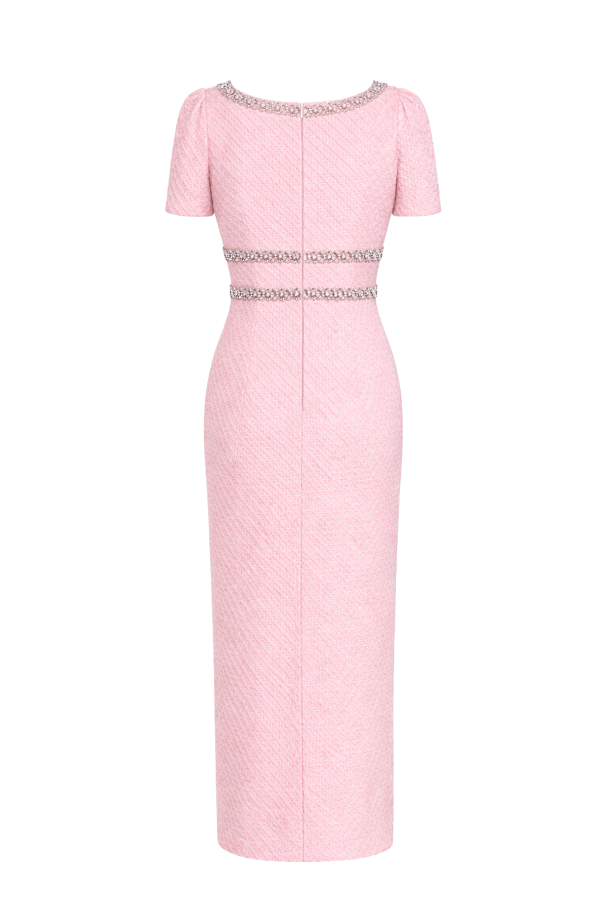 Isabelle Pink Embellished Dress