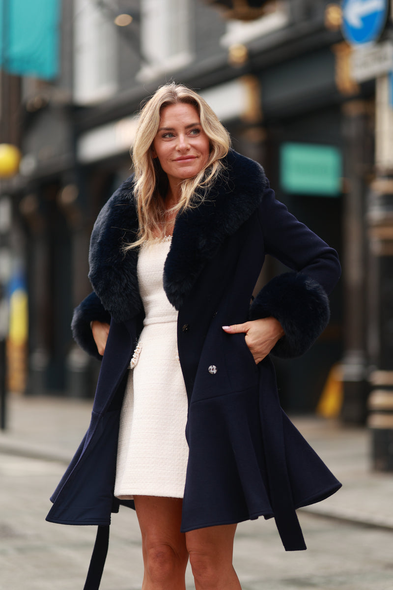 Mini Westminster Coat Navy