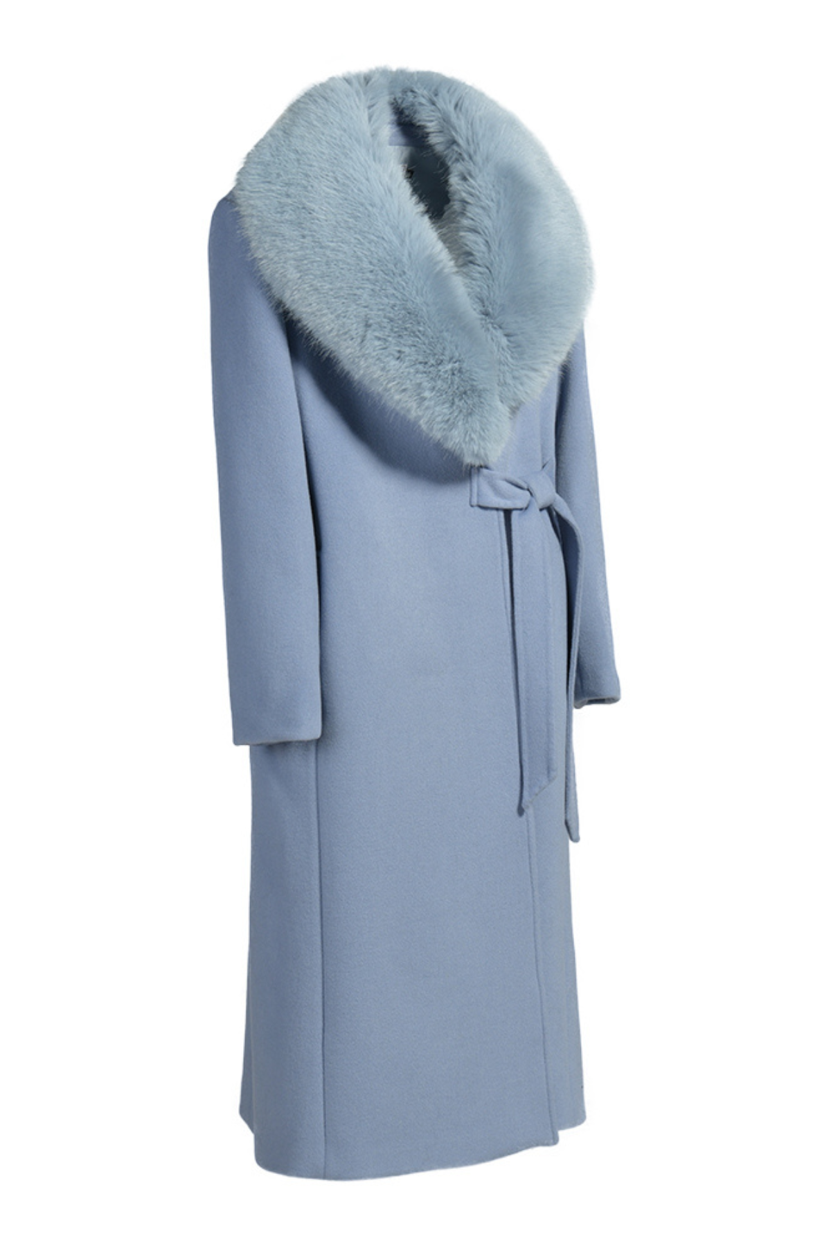 Windsor Cashmere Coat Powder Blue